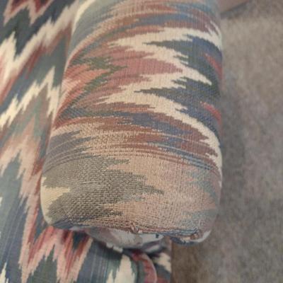 Drexel Upholstered Wing Back Chair (Choice B)