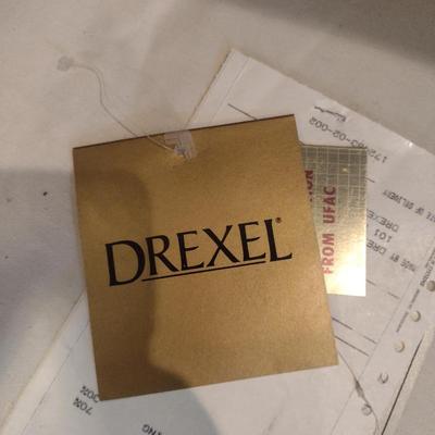 Drexel Upholstered Wing Back Chair (Choice B)