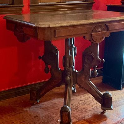 Victorian marble topped table in great condition