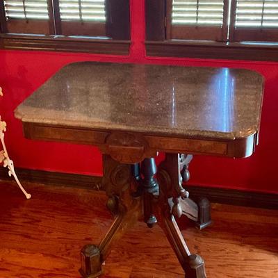 Victorian marble topped table in great condition