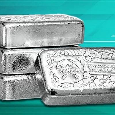 10 OZ PIONEER POURED SILVER BARS .999