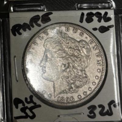 1896 O MORGAN AU 55 beautiful