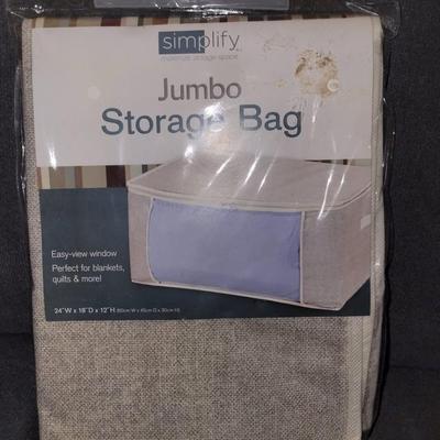 NIB Jumbo Storage bag