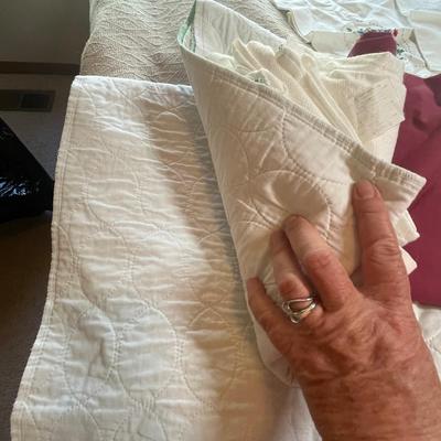 Assorted bedding