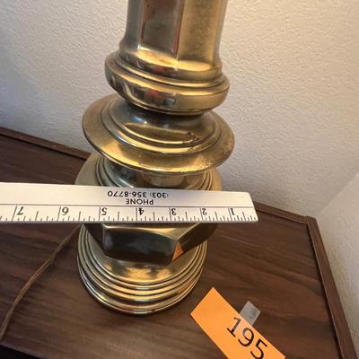 Brass Table lamp