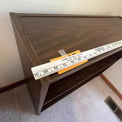 3 shelf book case