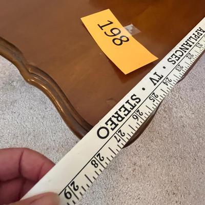French Provincial step side table