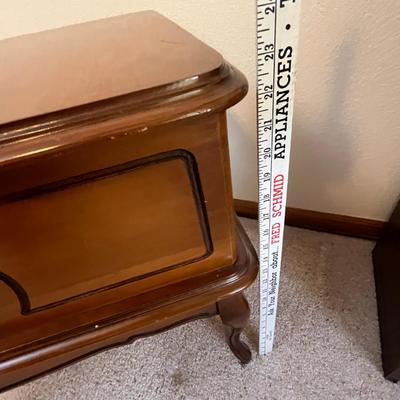 French Provincial step side table