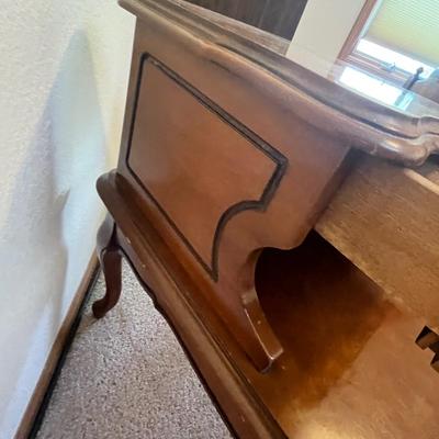 French Provincial step side table