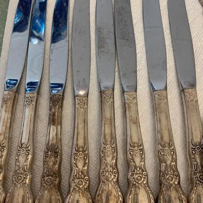 Rogers “Heritage” Silverplate Flatware Lot