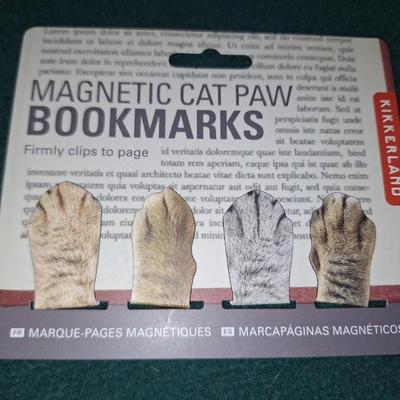 Cat Paw Bookmarks