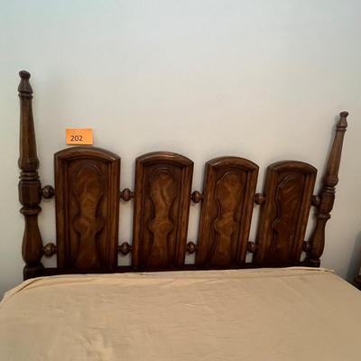 Vintage Queen Headboard