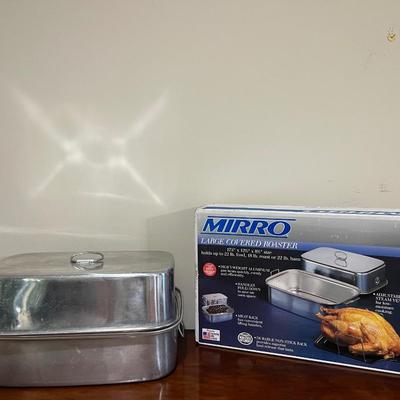 MIRRO Large Covered aluminum Roaster