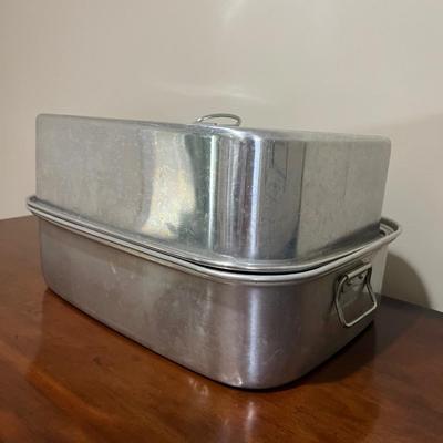 MIRRO Large Covered aluminum Roaster