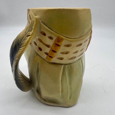 Japan Hand Painted Sheikh Coffee Mug/Planter Figurine