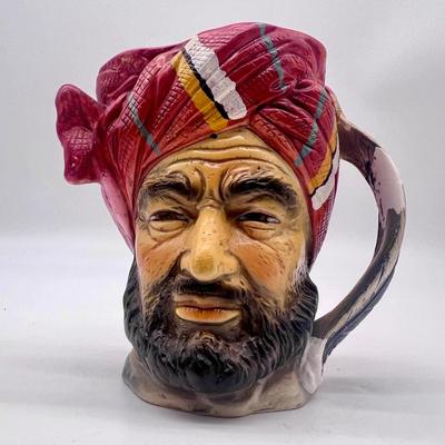 Japan Hand Painted Sheikh Coffee Mug/Planter Figurine