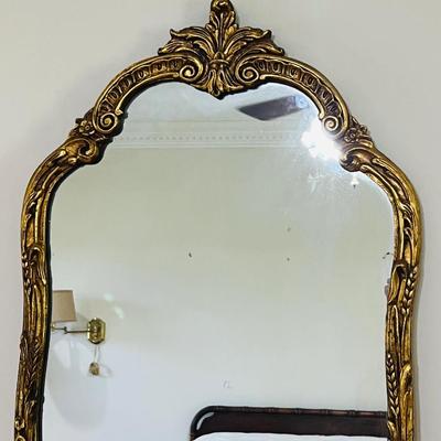 Vintage Console Wall Mirror