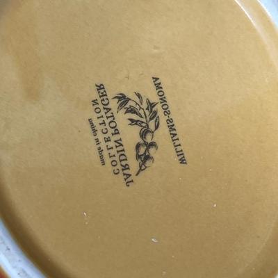 Williams Sonoma County Plates & Ceramic Relish Servers
