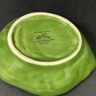 Williams Sonoma County Plates & Ceramic Relish Servers