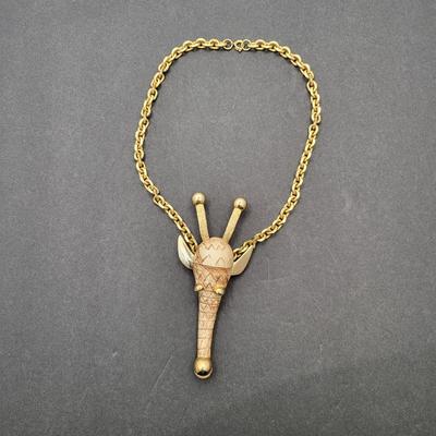 Vintage Razza Giraffe 19" Pendant Necklace