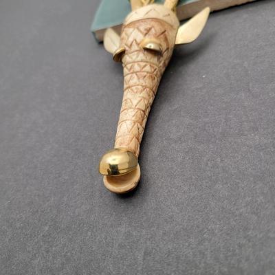 Vintage Razza Giraffe 19" Pendant Necklace