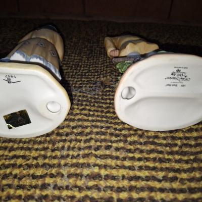 2 Home Interior Indian Figurines