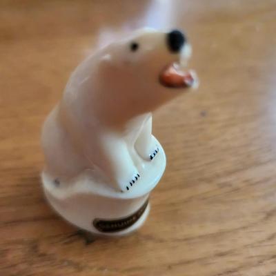 Alaskan Tourist Carved Polar Bear
