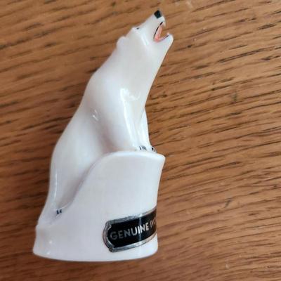 Alaskan Tourist Carved Polar Bear