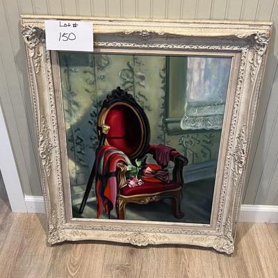 Lot# 150 Framed Signed Bettina M. Lasieur Painting