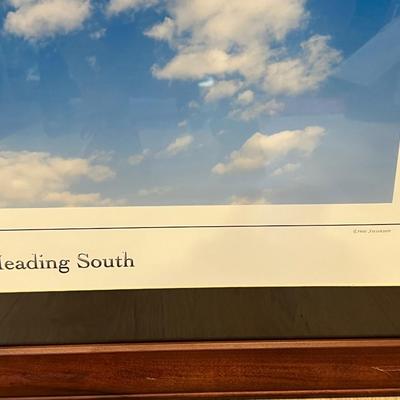 Lot# 153 Framed Heading South Print by Ernie Swanson