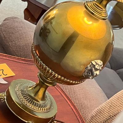 Fancy Brass Lamp