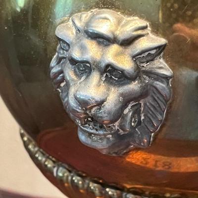 Fancy Brass Lamp