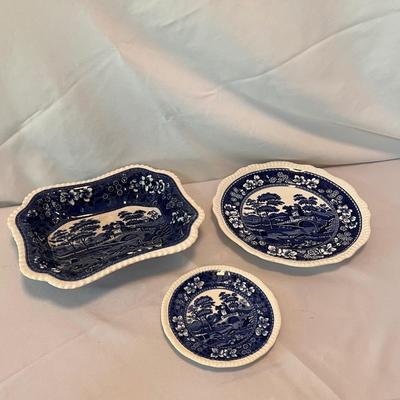 Copeland Spode’s Tower Plates and Bowl (K-DZ)
