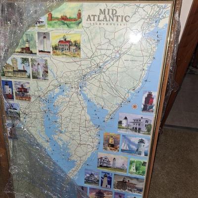 mid atlantic lighthouse map