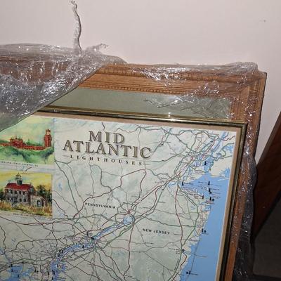 mid atlantic lighthouse map