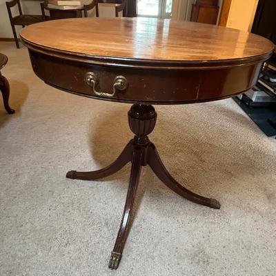 Duncan Phyfe Drum Table