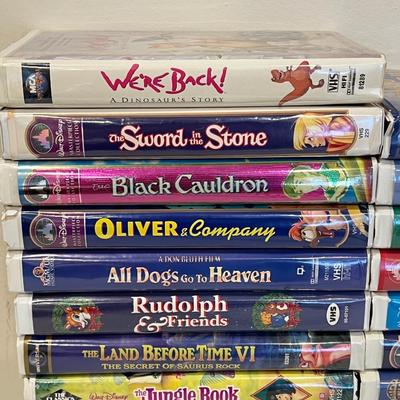 DISNEY / MCA ~ Twenty-Seven (27) VHS Tapes