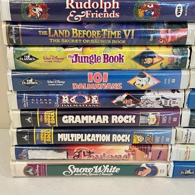 DISNEY / MCA ~ Twenty-Seven (27) VHS Tapes