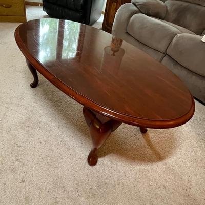 Oval Coffee Table