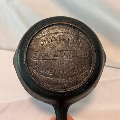 Griswold Pancake with Martin Stove & Range Cast Irons (K-DZ)