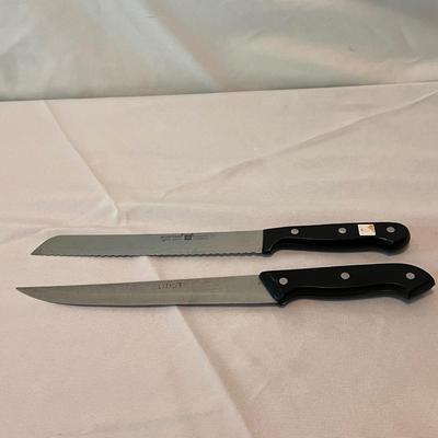 Henckels & Wüsthof Knives with Stainless Steel Kitchen Utensils (K-DZ)