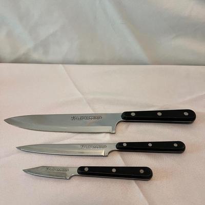 Henckels & Wüsthof Knives with Stainless Steel Kitchen Utensils (K-DZ)