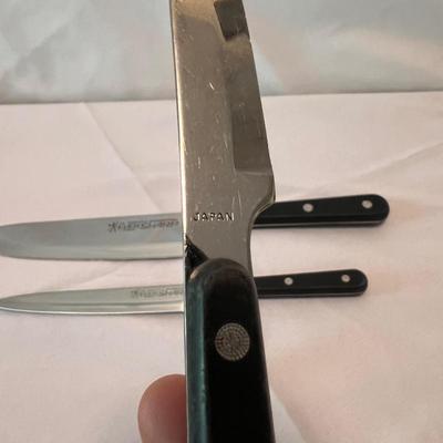 Henckels & Wüsthof Knives with Stainless Steel Kitchen Utensils (K-DZ)