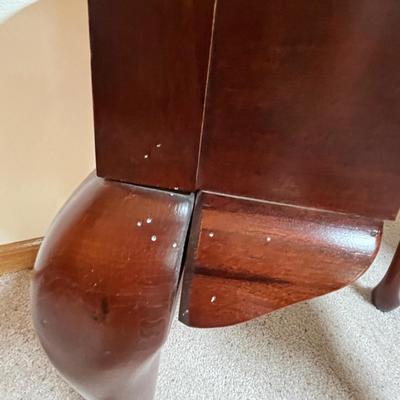 Round side table