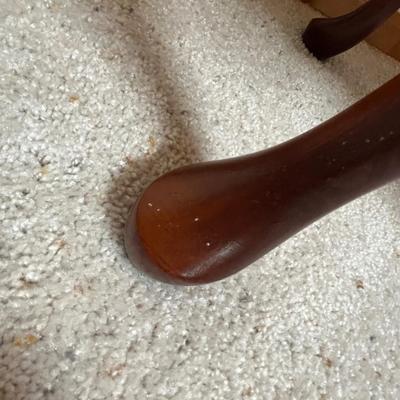 Round side table