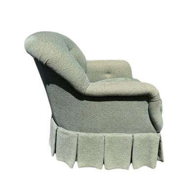 1424 T R S Furniture Co. Upholstered Green Chair