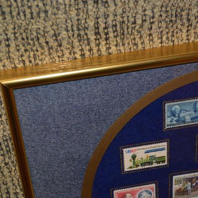 The U.S. Postal Service Story Plate Framed & Matted Collection by Henry Gill