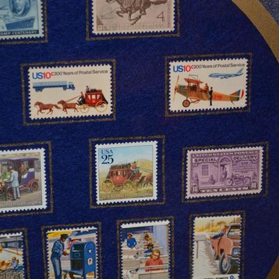 The U.S. Postal Service Story Plate Framed & Matted Collection by Henry Gill