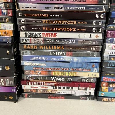 Lot of Assorted 189 DVDs
