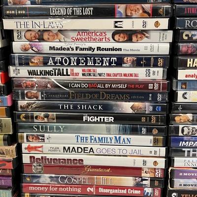 Lot of Assorted 189 DVDs